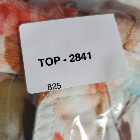 Coldwater Creek Floral Print Blazer Jacket Size L - Picture 6 of 6